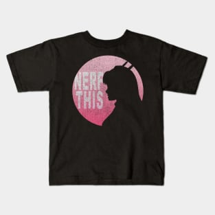 Overwatch D.Va Silhouette Kids T-Shirt